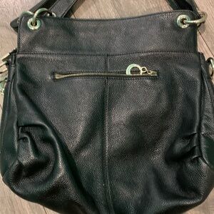 Beautiful genuine leather purse a lot of space